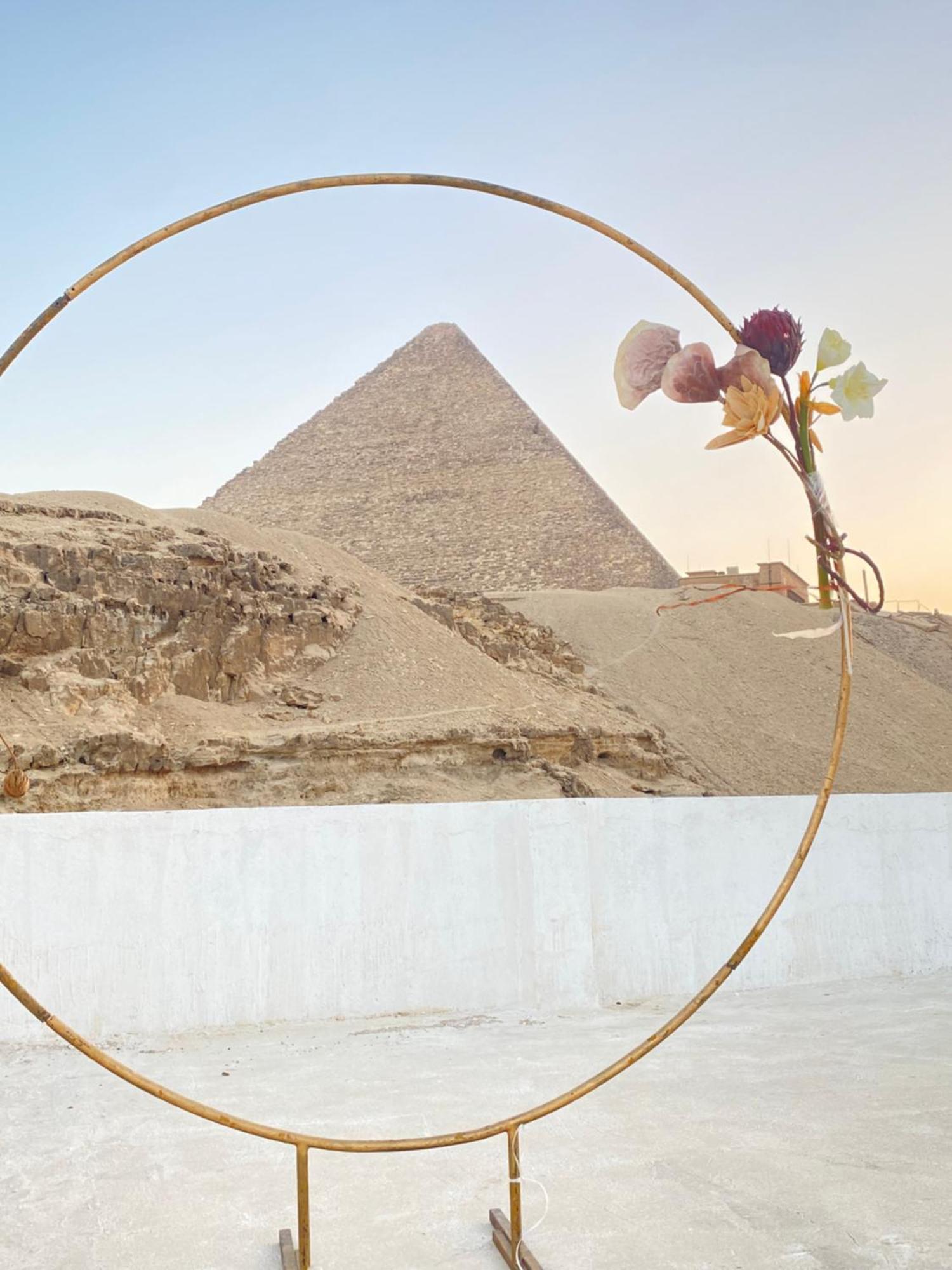 The Grand Pyramids View Hotel Kafret el-Gabal 외부 사진