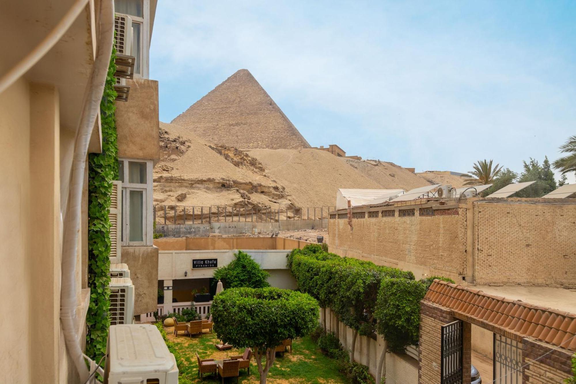 The Grand Pyramids View Hotel Kafret el-Gabal 외부 사진