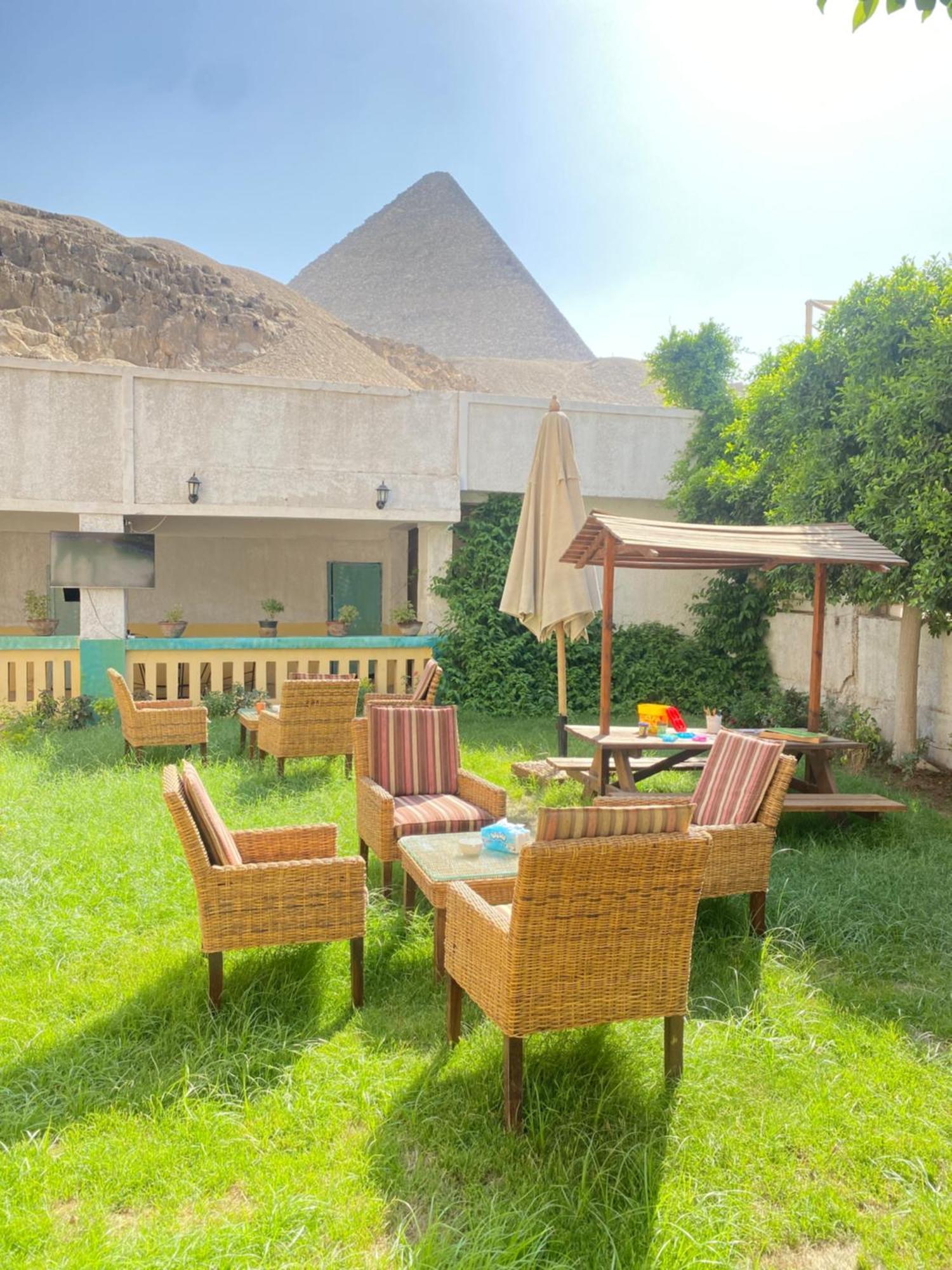The Grand Pyramids View Hotel Kafret el-Gabal 외부 사진