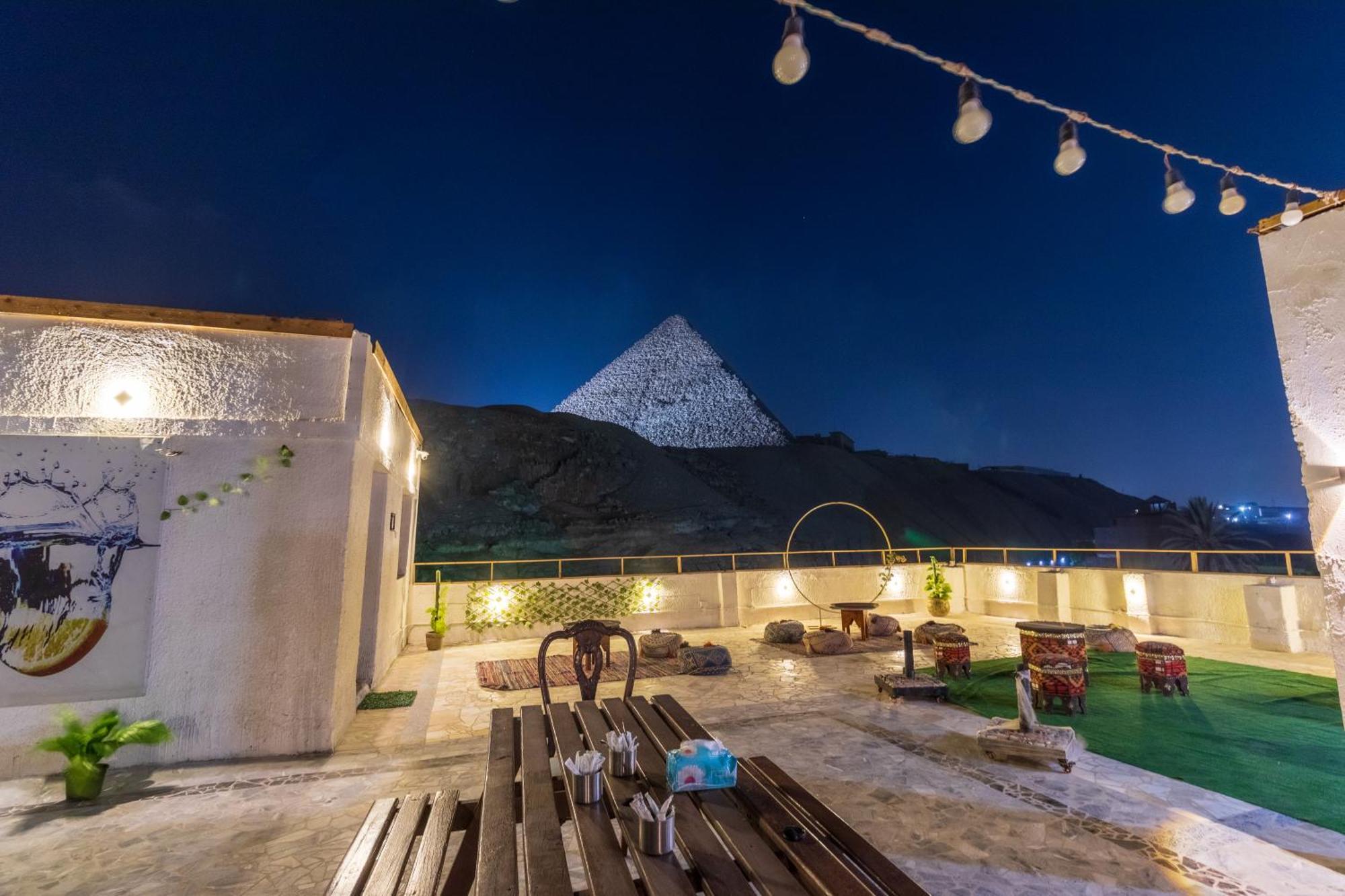 The Grand Pyramids View Hotel Kafret el-Gabal 외부 사진